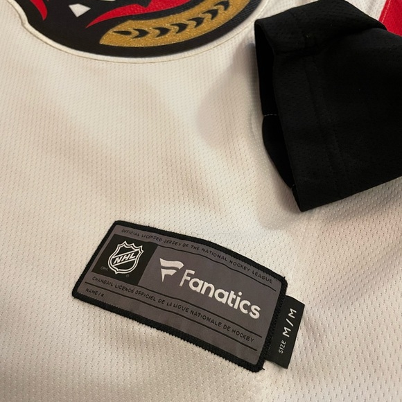 Ottawa Senators Fanatics White Away Jersey - Picture 2 of 4